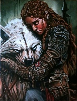 Wolf and warrior